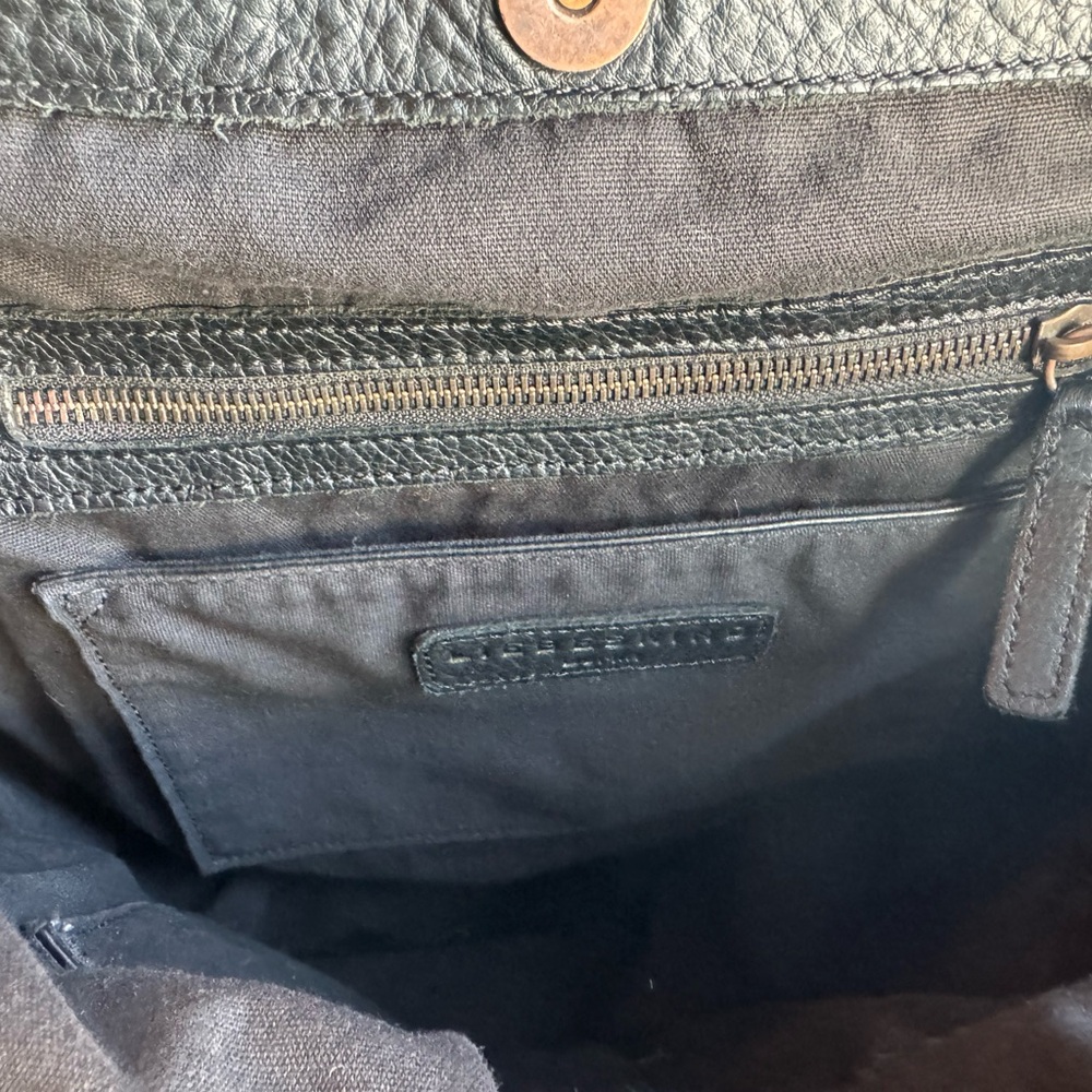 Liebeskind Black Leather Shoulder Bag - Picture 6 of 6